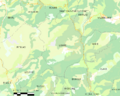 Map commune FR insee code 06072