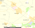 Map commune FR insee code 14287