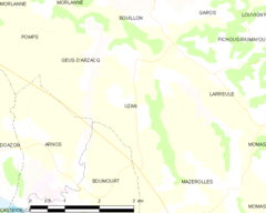 Map commune FR insee code 64548.png