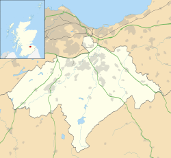 Dalkeith ubicada en Midlothian