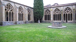 Monasterio de la Oliva. Claustro gótico