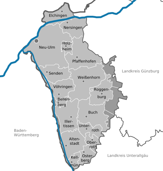 Municipalities in NU