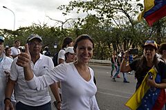 Archivo:Protesta contra la injerencia Cubana, Caracas 16Mar14 (14158289481)