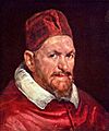 Retrato del Papa Inocencio X. Roma, after Diego Velázquez
