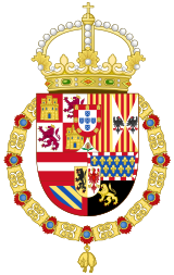 Archivo:Royal Coat of Arms of Spain (1580-1668)