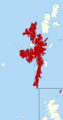 Shetland Mainland locator