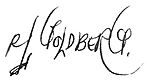 Signature, Rube Goldberg in September 1913.jpg