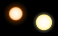 Size epsilon eridani