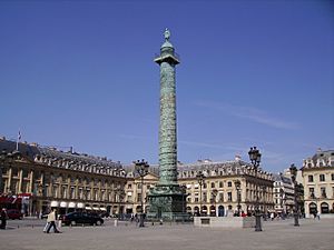 The Place Vendôme Column-Paris