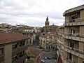 Vista Barbastro Catedral (Huesca)
