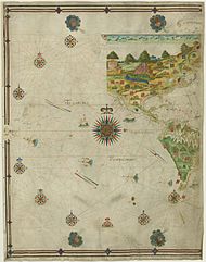 Archivo:Voyage of Francisco de Orellana Map by António Pereira 1546