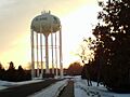 Water tower in Blaine, MN