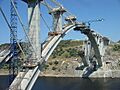 A-66. Construcción del puente sobre el río AlmonteRetoc