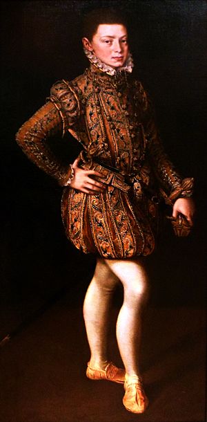 Archivo:Alonso Sánchez Coello - Don Juan de Austria a los catorce años - c 1560