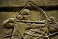 Ashurbanipal, detail of a lion-hunt scene from Nineveh, 7th century BC, the British Museum