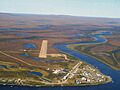 Buckland Alaska aerial view