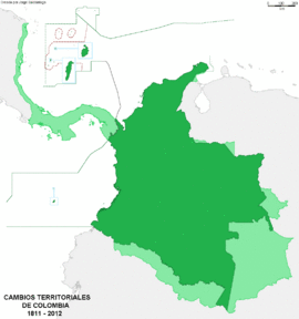 Cambios territoriales de Colombia.gif
