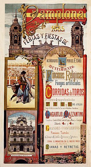 Archivo:Cartel San Fermín 1885