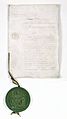 Charte constitutionnelle du 4 juin 1814. Page 1 - Archives Nationales - AE-I-29