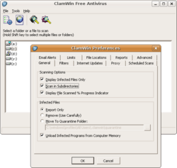 Archivo:ClamWin on Ubuntu