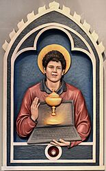 Archivo:Covent Garden, Corpus Christi Catholic Church, Carlo Acutis memorial