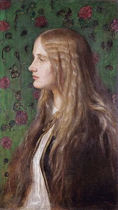 Archivo:Edith Villiers, later Countess of Lytton by George Frederic Watts
