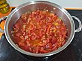 Elaboración del tomate frito (4)