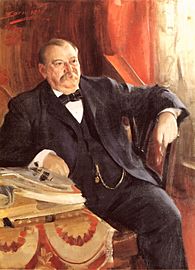 Grover Cleveland, painting by Anders Zorn