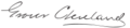 Grover Cleveland Signature2