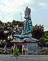 Hanuman statue and shrine. South of Chennai