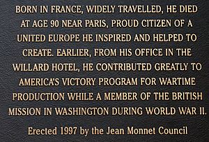 Archivo:Jean Monnet plaque