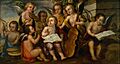 Juan Correa - The Infant Jesús with Angelic Musicians - Google Art Project