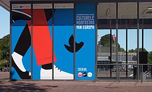 Archivo:Leeuwarden, Leeuwarden- Fryslân is in 2018 culturele hoofdstad van Europa IMG 3651 2018-05-21 11.33