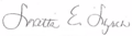 Loretta Lynch signature