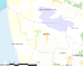 Map commune FR insee code 33006