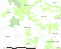 Map commune FR insee code 33292