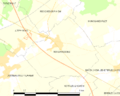 Map commune FR insee code 62618