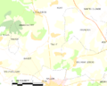 Map commune FR insee code 89159