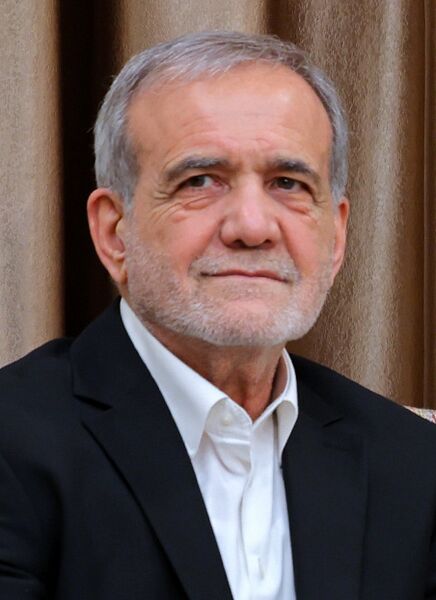 Masoud Pezeshkian in 2025 (cropped)