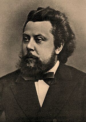 Archivo:Modest Musorgskiy, 1870