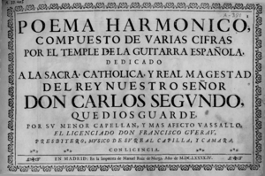 Archivo:Poema Harmonico compuesto de varias cifras por el temple de la Guitarra Española- Guerau 01