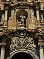 Portada de la Universitat d'Oriola, detall