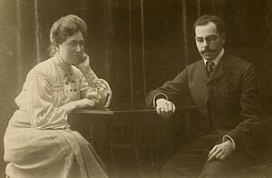 Archivo:Rudolf und Margarete Hilferding Hochzeitsbild (cropped)