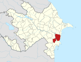 Salyan District in Azerbaijan.svg