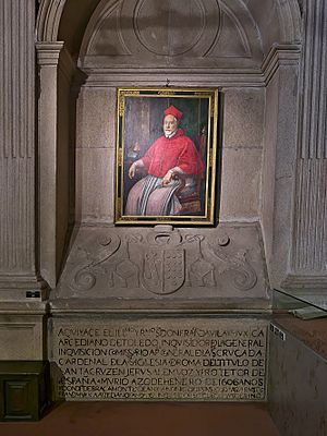 Archivo:Sepulcro del cardenal Francisco Dávila y Guzmán (Catedral de Ávila)