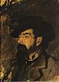 Vicente Castell Retrato de Tarrega 1904