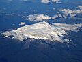 Volcan Melimoyu desde el aire