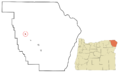 Wallowa County Oregon Incorporated and Unincorporated areas Wallowa Highlighted