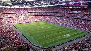 El Estadio de Wembley fue la sede de la final.