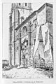 1885, España, sus monumentos y sus artes, su naturaleza e historia, Valladolid, Palencia y Zamora, Aguilar de Campos, Villamuriel, Fachada de la parroquia, Xumetra